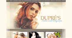 Desktop Screenshot of dupressalon.net