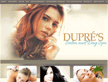 Tablet Screenshot of dupressalon.net